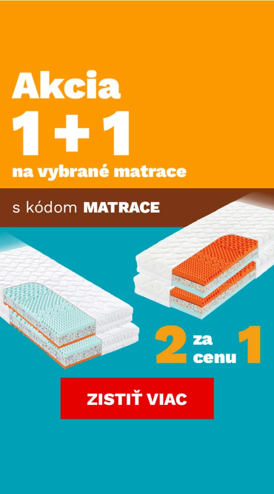 Matrace 1+1 zdarma 1-31-10-2026