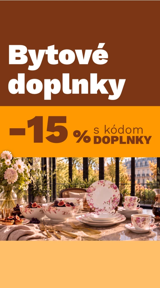 15 % na bytové doplňky 15-16-10-2026
