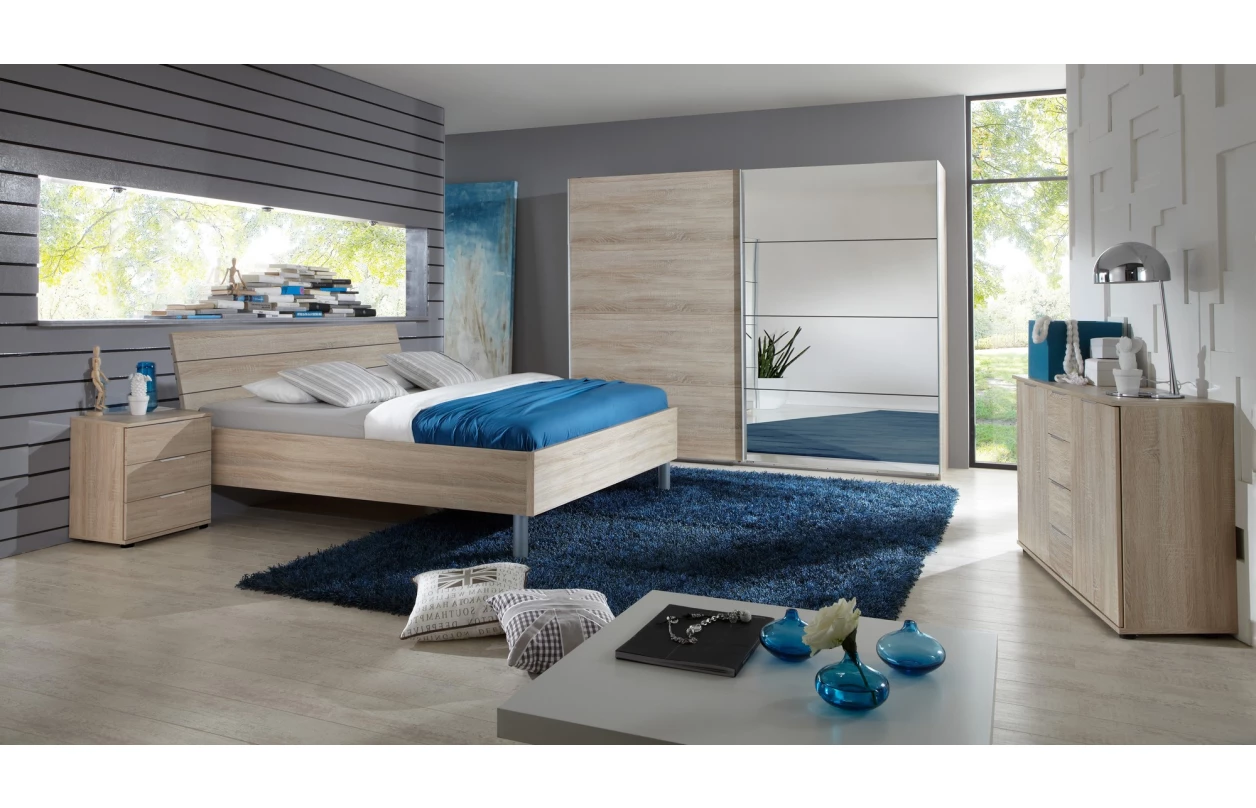 Posteľ Easy Plus 160x200 cm, dub sonoma 4