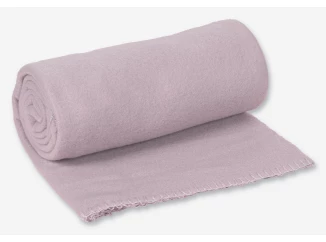 Deka fleece 130x160 cm, ružová
